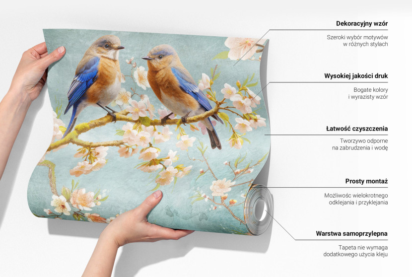 Tapeta samoprzylepna Pastelowe niebo 250x250 Tulup, 9093550