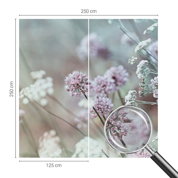 Fototapeta samoprzylepna Polne kwiaty 250x250 Tulup, 9119267