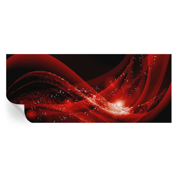 Fototapety samoprzylepne na ścianę Czerwony wir 250x104 Tulup, 9173514
