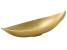 Produkt: Półmisek dekoracyjny liść metalowy złoty
