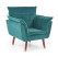 Inny kolor wybarwienia: Fotel wypoczynkowy Jambo zielony