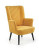 Inny kolor wybarwienia: Fotel wypoczynkowy Darli żółty