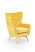 Inny kolor wybarwienia: Fotel wypoczynkowy Farys żółty