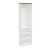 SoBuy Szafa otwarta z wieszakiem i półkami Biały 55x25x187 cm KSB02-W, 9200483