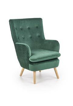 Fotel wypoczynkowy Idris zielony, 920073
