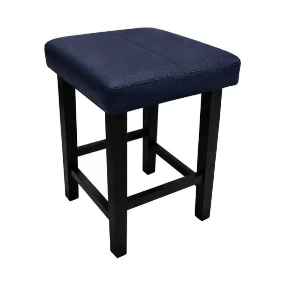 Taboret Klasyk 45cm Stołek Loft Eko-skóra D4, 9200802