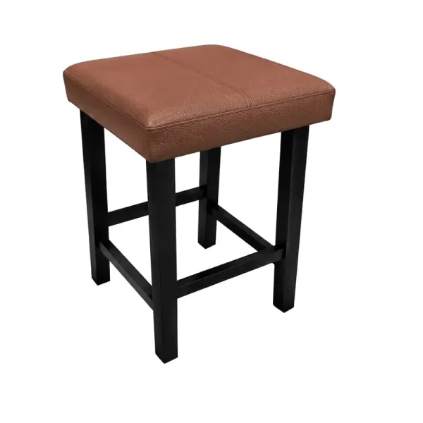 Taboret Klasyk 45cm Stołek Loft Eko-skóra D3, 9200807