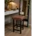 Taboret Klasyk 45cm Stołek Loft Eko-skóra D3, 9200808