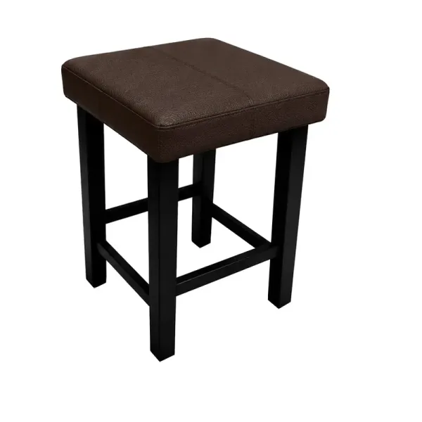 Taboret Klasyk 45cm Stołek Loft Eko-skóra D1, 9200812