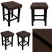 Taboret Klasyk 45cm Stołek Loft Eko-skóra D1, 9200814