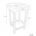 Taboret Klasyk 45cm Stołek Loft Eko-skóra D7, 9200826