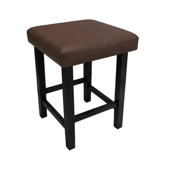 Taboret Klasyk 45cm Stołek Loft Eko-skóra D2, 9200827