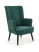Inny kolor wybarwienia: Fotel wypoczynkowy Darli zielony