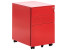 Produkt: Szafka biurowa komoda 3 szuflady czerwona