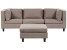 Produkt: Sofa modułowa tapicerowana 3-osobowa brązowa