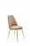 Inny kolor wybarwienia: Krzesło Irene beżowe/złote