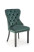 Inny kolor wybarwienia: Krzesło Charlotte zielone/czarne