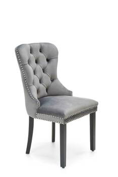 Krzesło Charlotte szare/czarne, 922384
