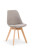 Inny kolor wybarwienia: Krzesło Dimi szare jasne/buk