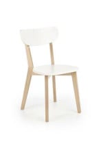 Krzesło Guggi naturalne/białe