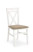 Inny kolor wybarwienia: Krzesło Alaska biały/ beż ciemny Inari