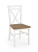 Inny kolor wybarwienia: Krzesło Alaska białe/ olcha