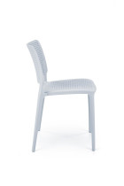 Krzesło Sylie niebieskie