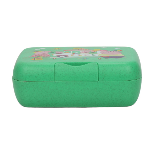 Śniadaniówka z małym pojemniczkiem Candy L Świnka Peppa Pop, KOZIOL, 9232567
