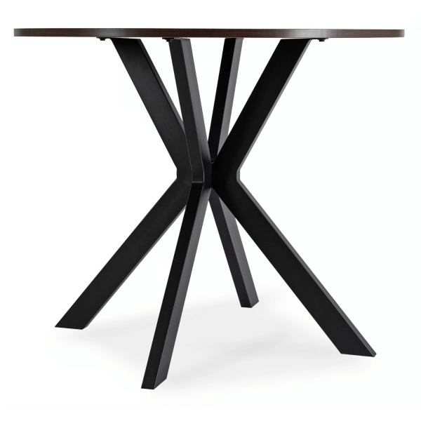 Stół Z 4 Krzesłami Zestaw Okrągły 90cm Komplet Do Salonu Jadalni Kuchni, 9236243