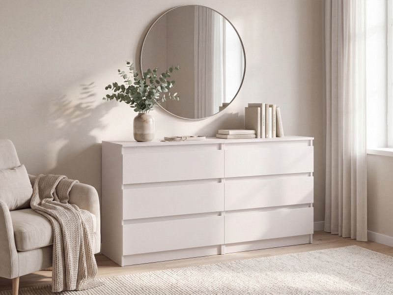 Kaszmirowa komoda do pokoju z szufladami 180 cm SAVIO, 9236934