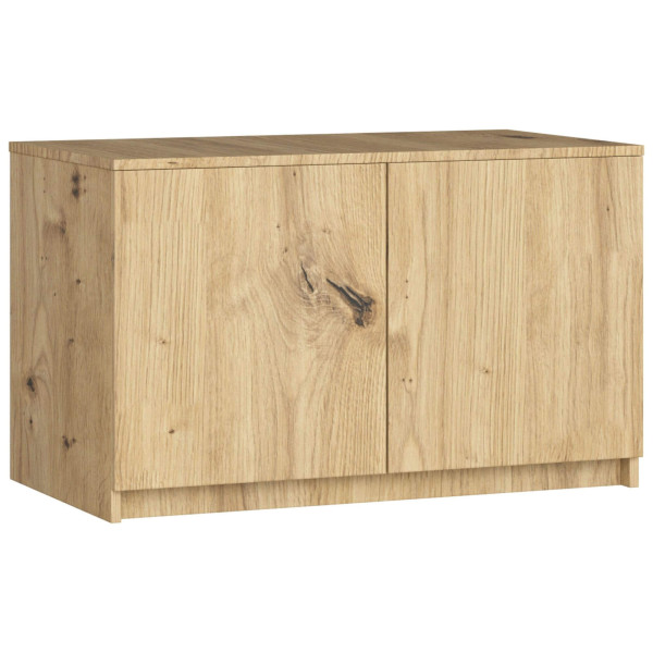 Nadstawka na szafę S90 Dąb Artisan 90 cm 2 drzwi Dąb Artisan 2 półki, 9237507