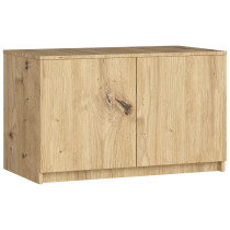 Nadstawka na szafę S90 Dąb Artisan 90 cm 2 drzwi Dąb Artisan 2 półki