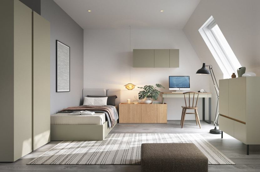 Komoda z szufladami 150 cm na nóżkach LISSARO, 9245138