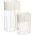 Zestaw 2 metalowych kwietników stojących SOFT FORM, 9251170