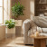 Zestaw 2 metalowych kwietników stojących SOFT FORM, 9251171
