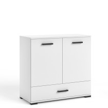 Biała komoda 90 cm do salonu FIORA