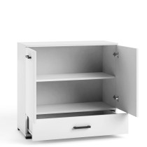 Biała komoda 90 cm do salonu FIORA
