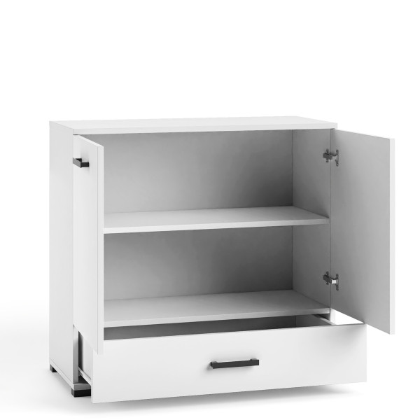 Dwudrzwiowa komoda 90 cm do salonu FIORA, 9318878