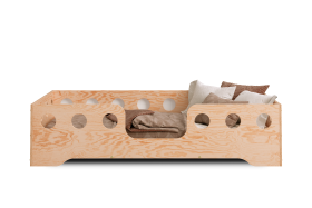 Łóżko pojedyncze drewniane TILA 4 - SMARTWOOD®