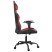 Fotel Gamingowy z Ekoskóry Ergonomiczny Czarno-Czerwony do Biurka, 9439075