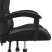 Fotel Gamingowy z Ekoskóry Obrotowy Ergonomiczny Czarny do Biurka, 9439290