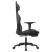 Fotel Gamingowy z Ekoskóry z Podnóżkiem Ergonomiczny Czarno-Szary do Biurka, 9439315