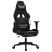 Fotel Gamingowy z Ekoskóry z Podnóżkiem Ergonomiczny Czarny do Biurka, 9439334