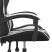 Fotel Gamingowy z Ekoskóry Obrotowy Ergonomiczny Czarno-Biały do Biurka, 9439767