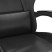 Fotel Gamingowy z Ekoskóry Obrotowy Ergonomiczny Czarny do Biurka, 9439875