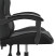 Fotel Gamingowy z Ekoskóry Obrotowy Ergonomiczny Czarny do Biurka, 9439876