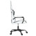 Fotel Gamingowy z Ekoskóry Ergonomiczny Biało-Czarny do Biurka dla Gracza, 9439911