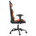 Fotel Gamingowy z Ekoskóry Ergonomiczny Czarno-Pomarańczowy do Biurka, 9440325
