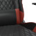 Fotel Gamingowy z Ekoskóry Ergonomiczny Czarno-Czerwony do Biurka, 9440473