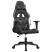 Fotel Gamingowy z Ekoskóry Ergonomiczny Czarno-Szary do Biurka dla Gracza, 9440681